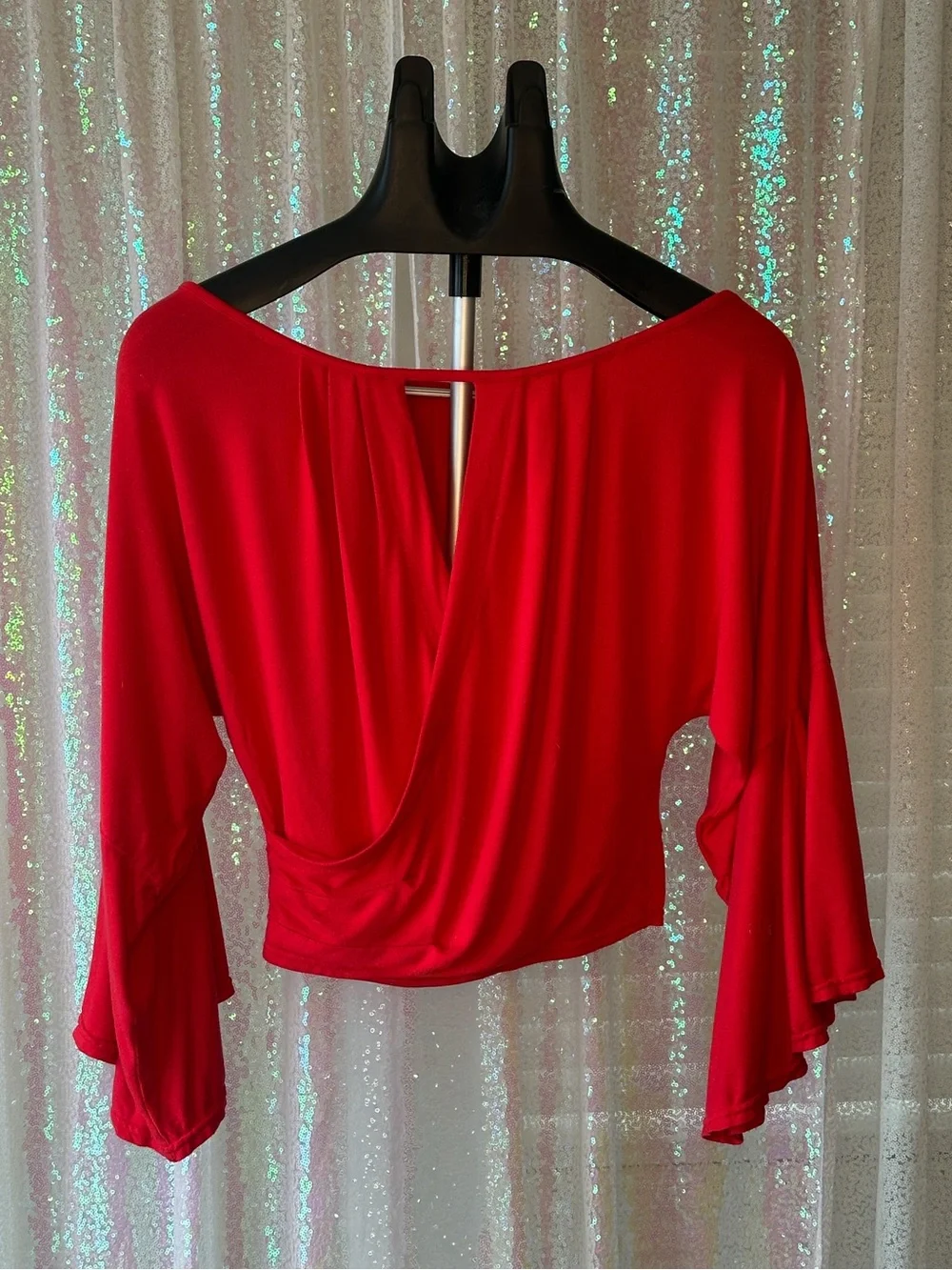 Free People “Last Time” Top in Red Size XS